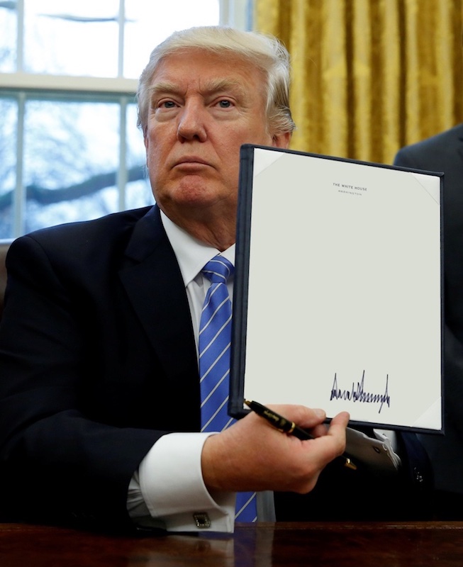 Trump Bill Signing Meme Generator